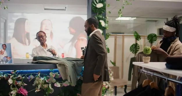 Event staging and layout setup